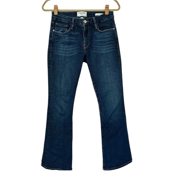 FRAME Denim Le Crop Mini Boot Bootcut Jean - Picture 3 of 7